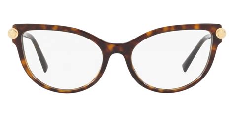 Versace™ VE3270Q 108 54 Havana Eyeglasses 